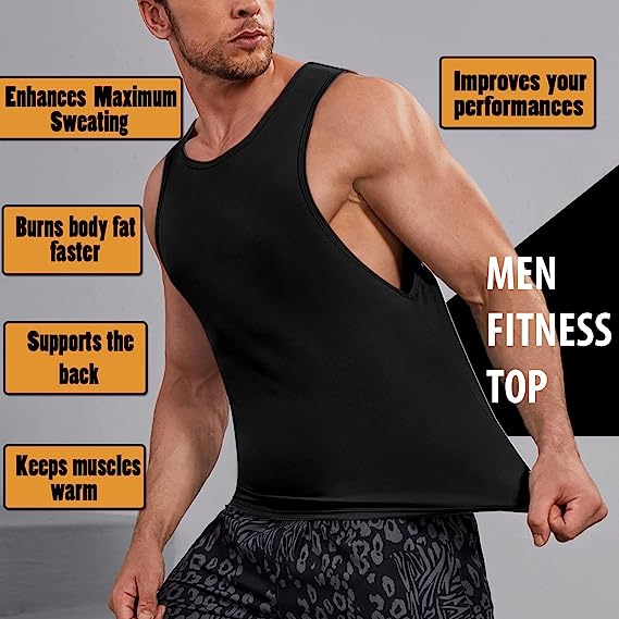 Guys Men Sweat Compression Top