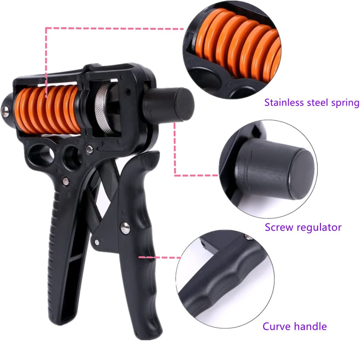 Adjustable Heavy Hand Gripper 44-154 lbs