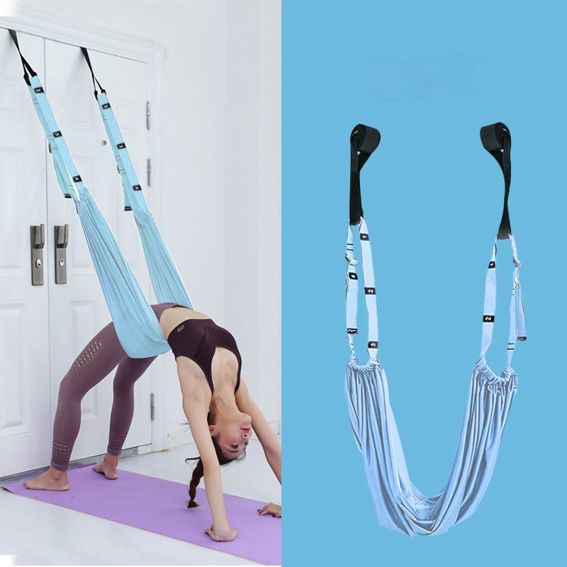Adjustable Aerial Yoga Strap, Waist Back Leg Assist Stretch Trainer