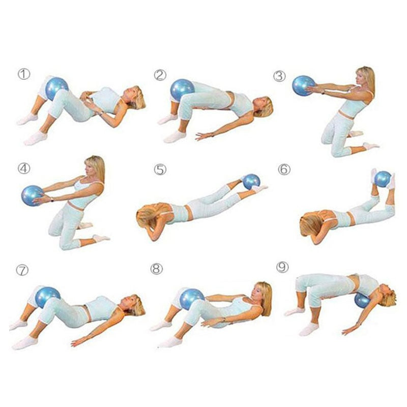 Anti-Pressure Explosion-Proof 25 CM Diameter Yoga Ball
