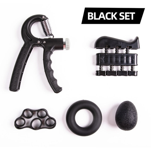 Hand Grip Strengthener Workout Kit (5 Pack)