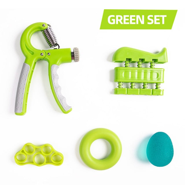 Hand Grip Strengthener Workout Kit (5 Pack)