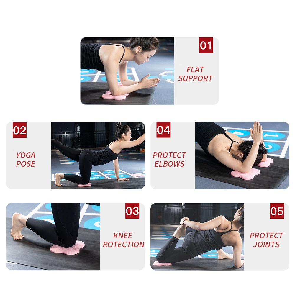 Yoga Knee Pads Cusion Support For Knees Elbows Wrist Hands Head Foam Pilates Kneeling pad
