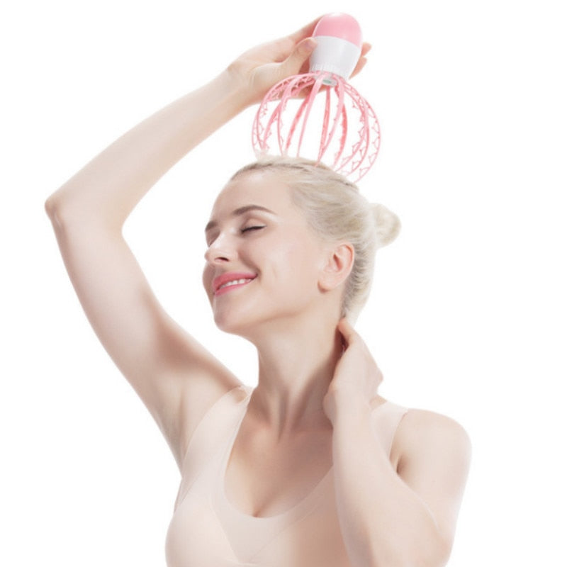 Electric Octopus Shape Head Massager