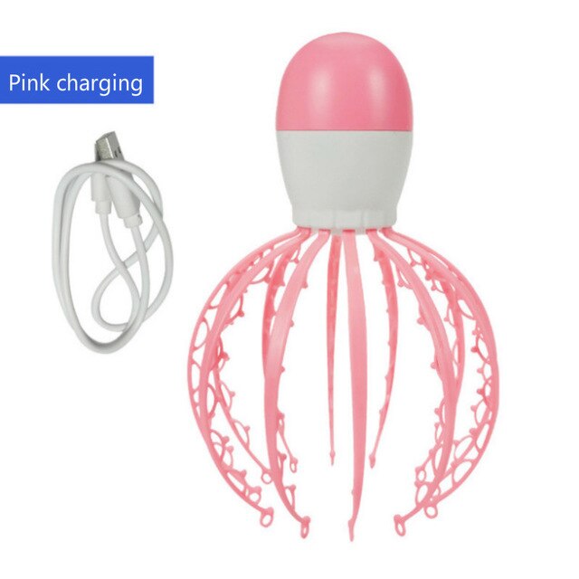 Electric Octopus Shape Head Massager