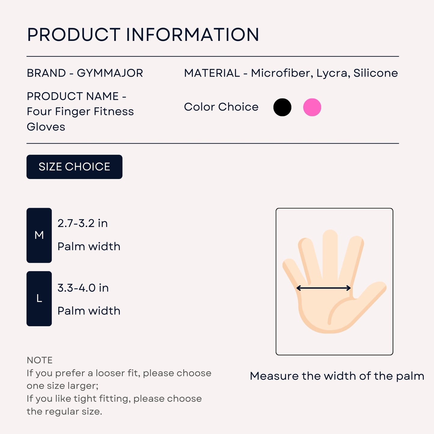 Mini Workout Gloves Women - Thin Gym Gloves with Grips