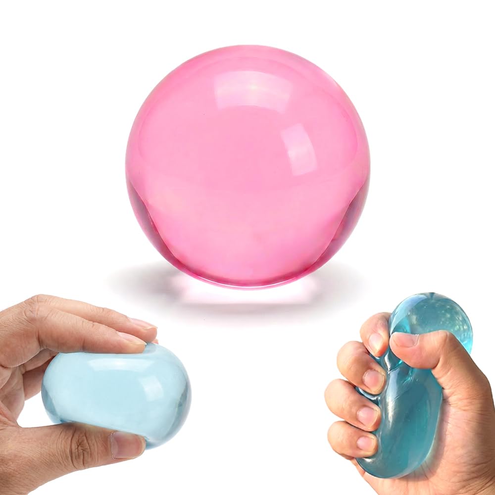 2026 New Coconut Oil Stress Ball, Dumpling Squishy Coconut Squeeze Stress Shapeable Ball, Non-Sticky Slow Rising Squeeze Balls, Portable Desk Squishies for Relaxation and Focus