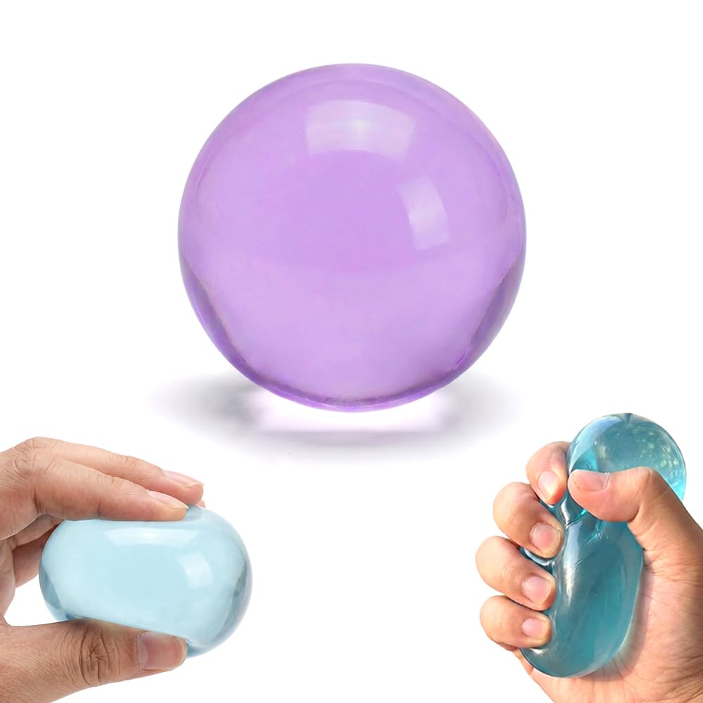 2026 New Coconut Oil Stress Ball, Dumpling Squishy Coconut Squeeze Stress Shapeable Ball, Non-Sticky Slow Rising Squeeze Balls, Portable Desk Squishies for Relaxation and Focus