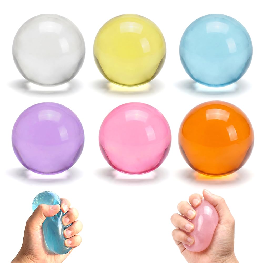2026 New Coconut Oil Stress Ball, Dumpling Squishy Coconut Squeeze Stress Shapeable Ball, Non-Sticky Slow Rising Squeeze Balls, Portable Desk Squishies for Relaxation and Focus