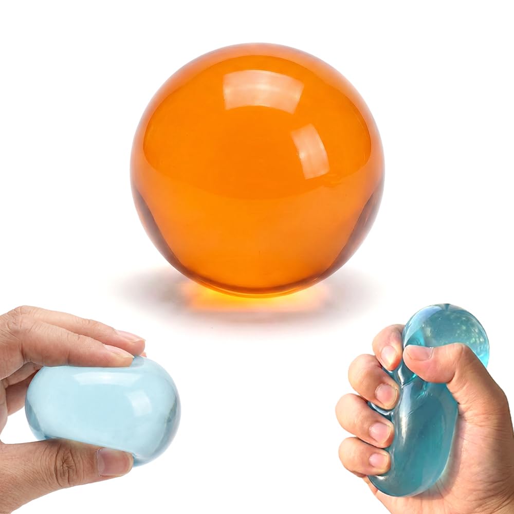 2026 New Coconut Oil Stress Ball, Dumpling Squishy Coconut Squeeze Stress Shapeable Ball, Non-Sticky Slow Rising Squeeze Balls, Portable Desk Squishies for Relaxation and Focus