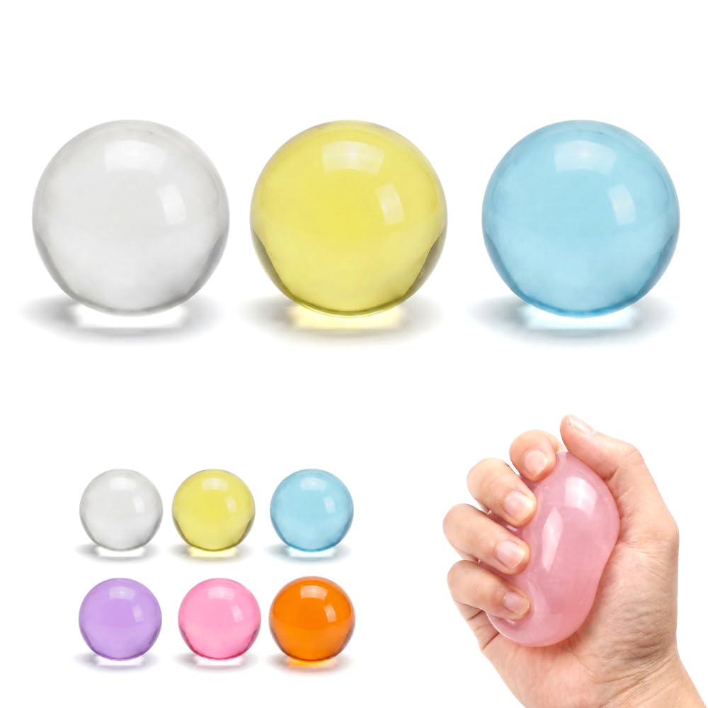 2026 New Coconut Oil Stress Ball, Dumpling Squishy Coconut Squeeze Stress Shapeable Ball, Non-Sticky Slow Rising Squeeze Balls, Portable Desk Squishies for Relaxation and Focus