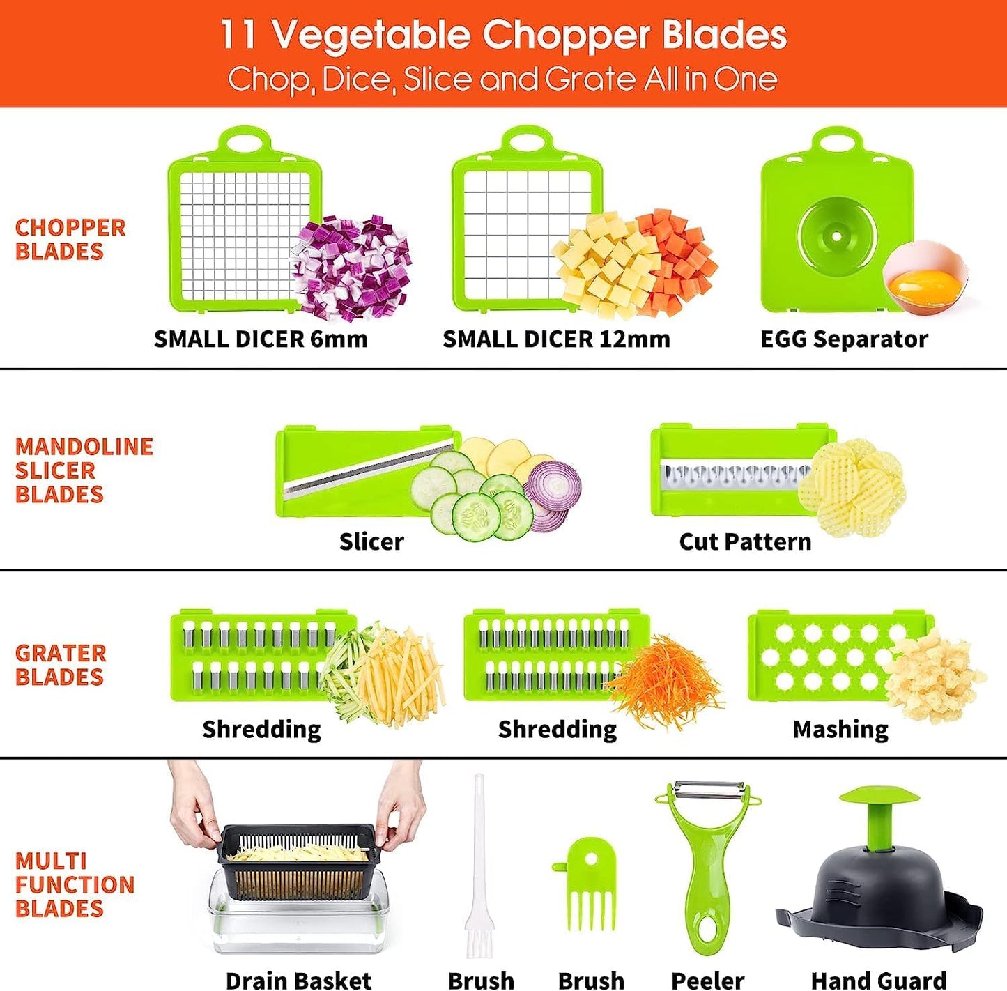 Pro-Series 16-in-1 Vegetable Chopper w/Container