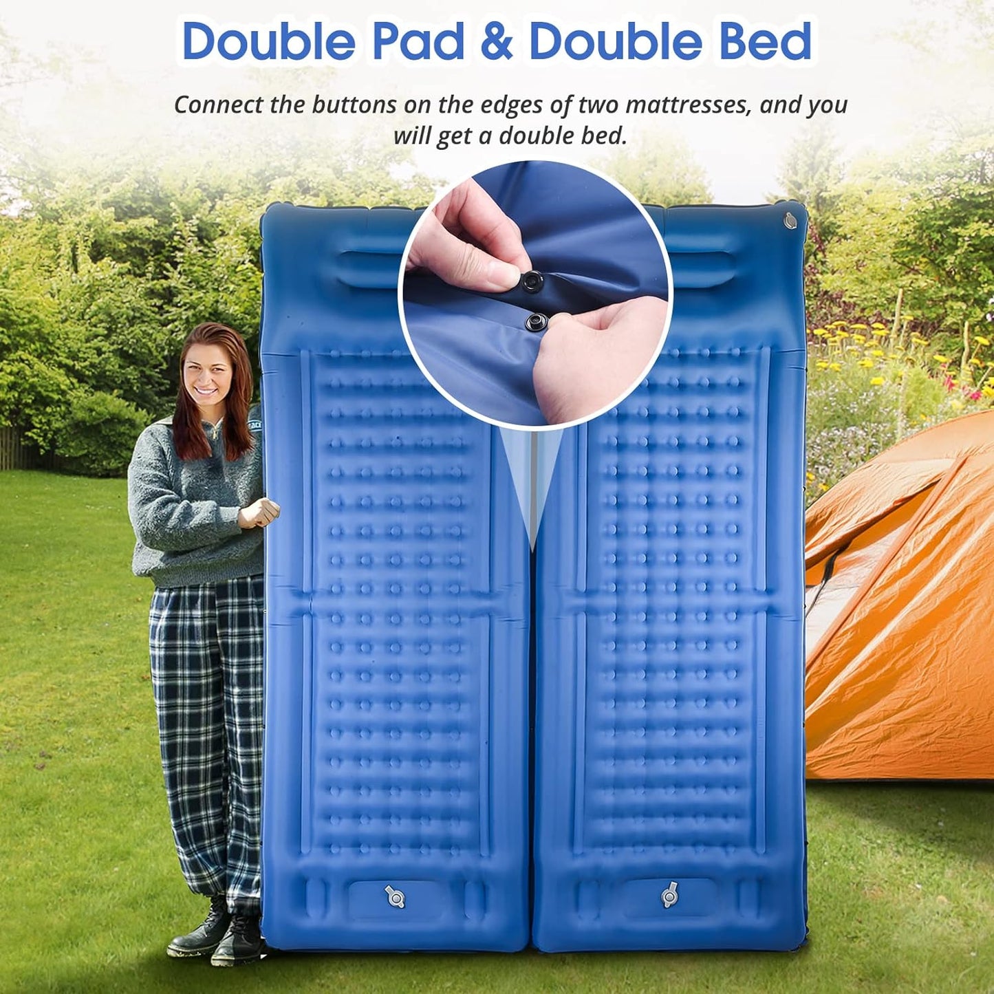 Super Portable Backpacking Single Sleeping Pad