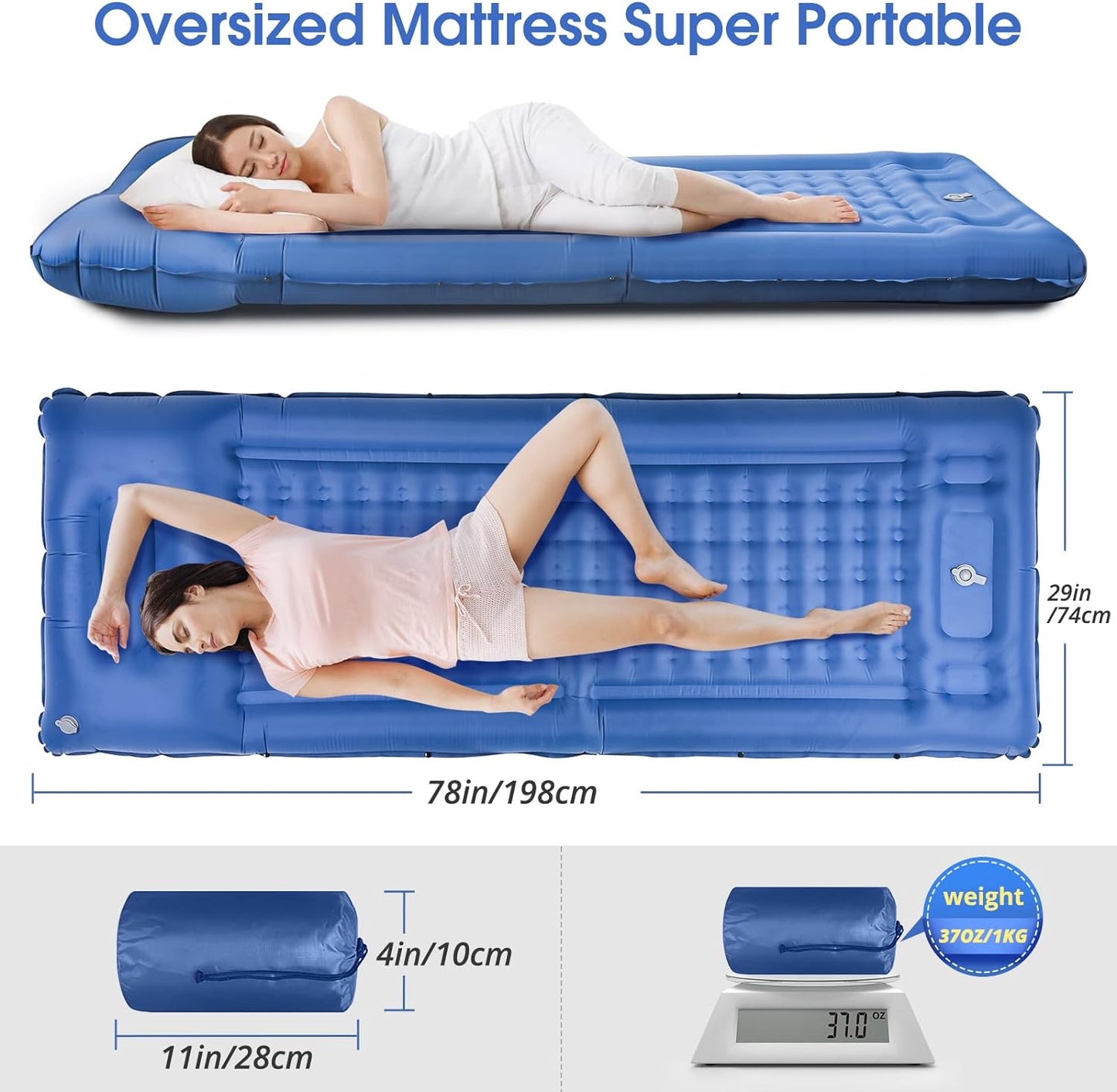 Super Portable Backpacking Single Sleeping Pad