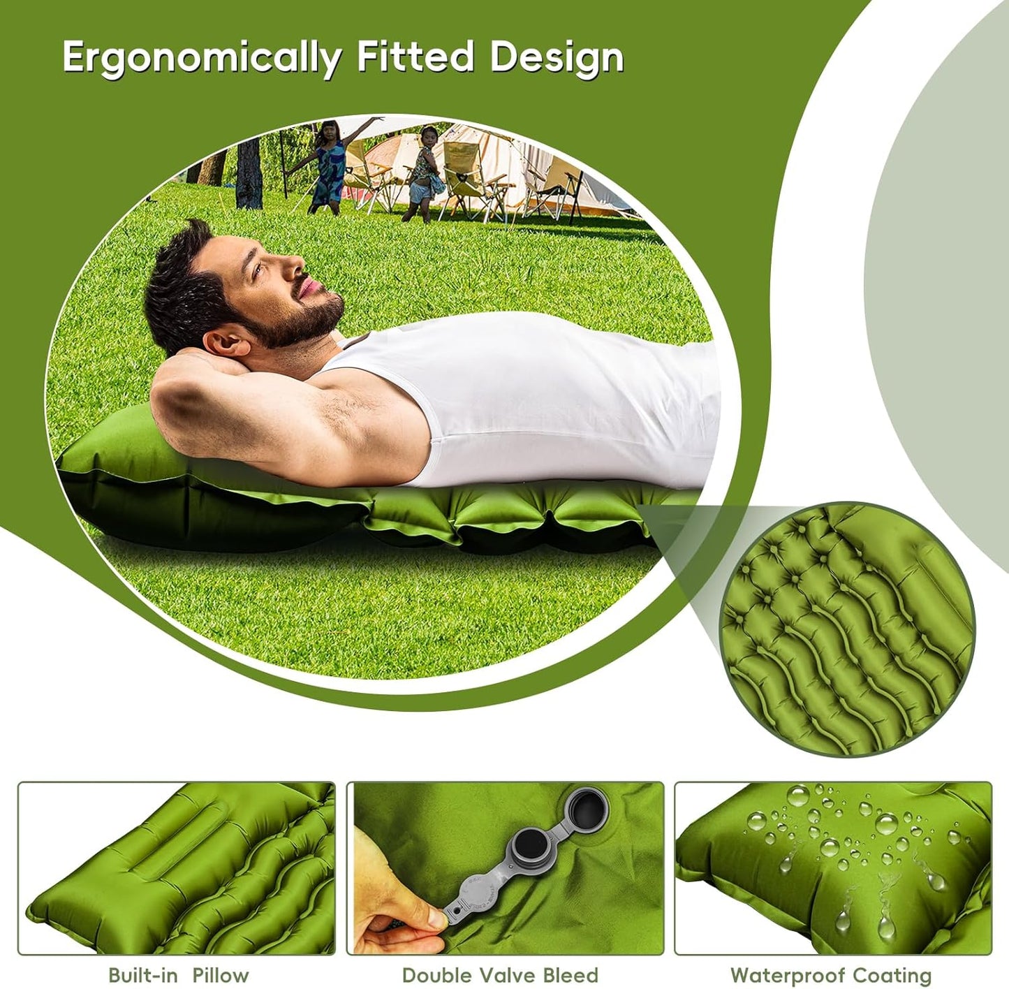 Sleeping Pad for Camping 2 Person