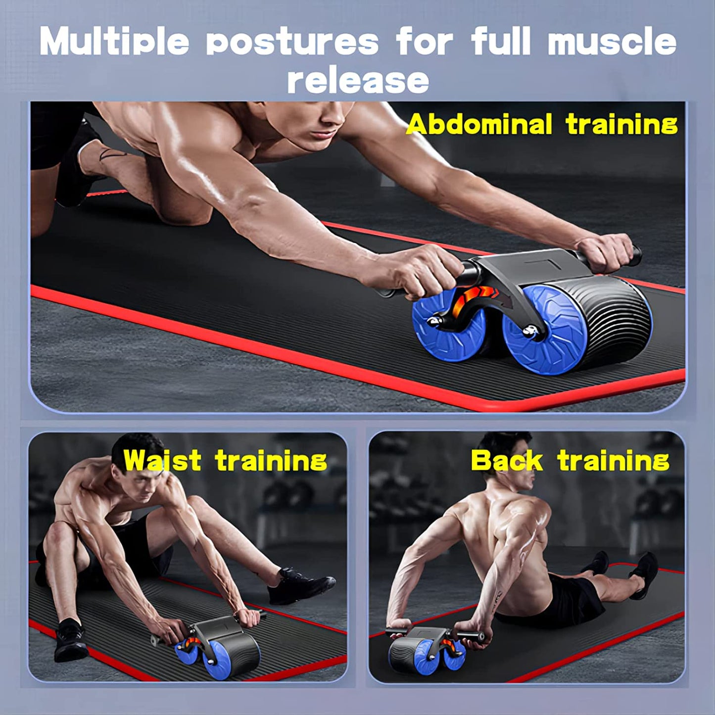 Automatic Rebound Aabdominal Wheel