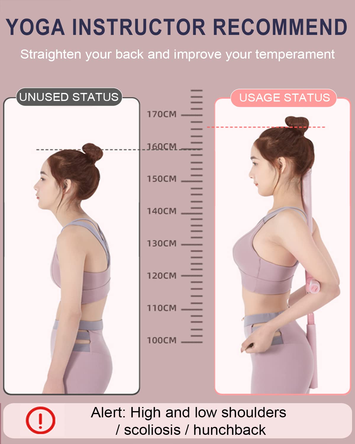 GYMMAJOR Back Straightener Posture Corrector