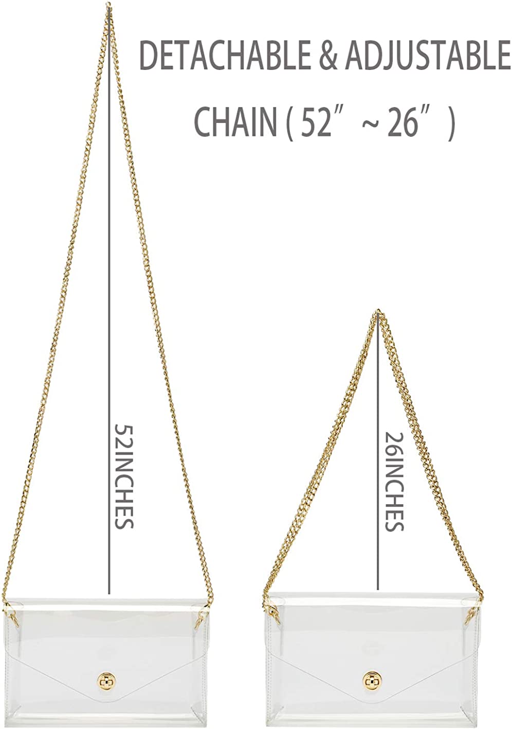 Clear Crossbody Bag