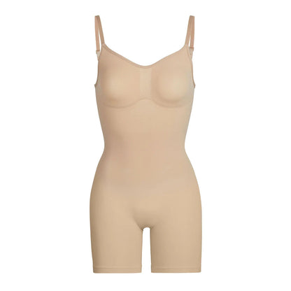 SCULPTING SHAPEWEAR BODYSUIT MID THIGH