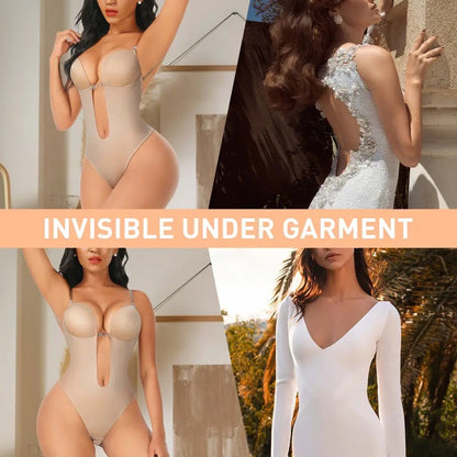 BACKLESS BODY SHAPER BRA BODYSUITS