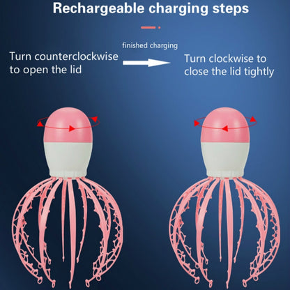 Electric Octopus Shape Head Massager