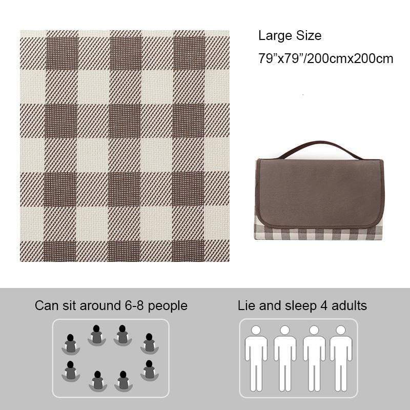 Waterproof Sandproof Oversized Multiple Colors Foldable Picnic Blankets Picnic Blanket MIERSPORTS